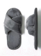 Миниатюра изображения товара Тапочки домашние Amaro Home Открытый нос / HOME-4005-Gr0-36 (р-р 36-38, графит)