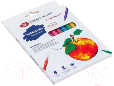 Изображение товара Фломастеры Невская палитра Я-художник! / 232411631 (12цв)