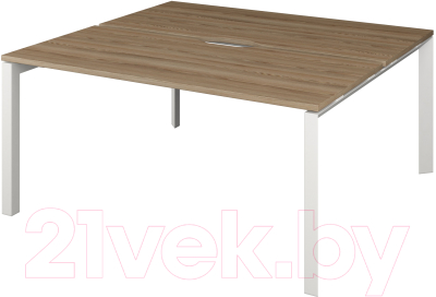 

Письменный стол ТерМит, Аргентум-МП НТМП.П.Б2-120