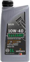 Моторное масло Senfineco SynthHC 10W40 SN A3/B4 / 8929 (1л) - 