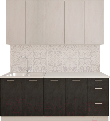 

Готовая кухня Артём-Мебель, Эльза СН-113 без стекла МДФ 2.0м