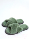 Миниатюра изображения товара Тапочки домашние Amaro Home Открытый нос / HOME-4005-Iz0-39 (изумрудный, 39-41)