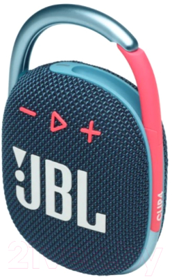 Портативная колонка JBL Clip 4 (синий/розовый)