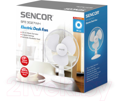 Вентилятор Sencor SFE 3027WH