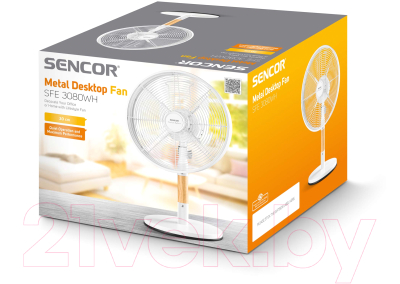 Вентилятор Sencor SFE 3080WH