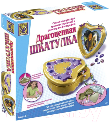 

Набор для творчества Creative Toys, Драгоценная шкатулка / 5251