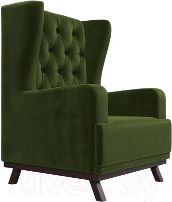 Кресло мягкое Mebelico Джон Люкс 271 / 108478 (микровельвет, зеленый)