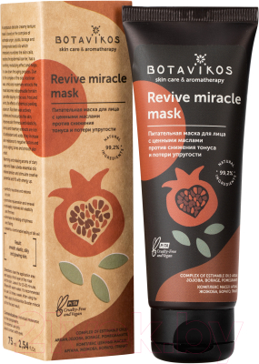 Маска для лица кремовая Botavikos Revive Miracle Mask Питательная (75мл)