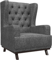 Кресло мягкое Mebelico Джон Люкс 271 / 108486 (рогожка, серый) - 