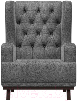 Кресло мягкое Mebelico Джон Люкс 271 / 108486 (рогожка, серый)