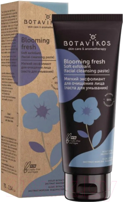 Крем для умывания Botavikos Паста Blooming Fresh Гидратирующий (75мл)