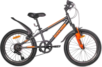Детский велосипед Black Aqua Cross 1221 V 20 / GL-105V (серый/оранжевый) - 