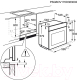 Миниатюра изображения товара Электрический духовой шкаф AEG BER352110M