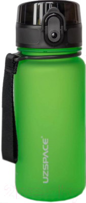 Бутылка для воды UZSpace Colorful Frosted Vitality / 3034 (350мл, зеленый)