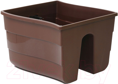 Кашпо Formplastic Fala / 2488-013 (коричневый)