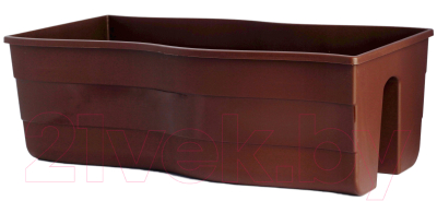 Кашпо Formplastic Fala / 2489-013 (коричневый)
