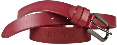 Ремень женский Carlo Gattini Classico Laneri 9025-09 (бордовый)
