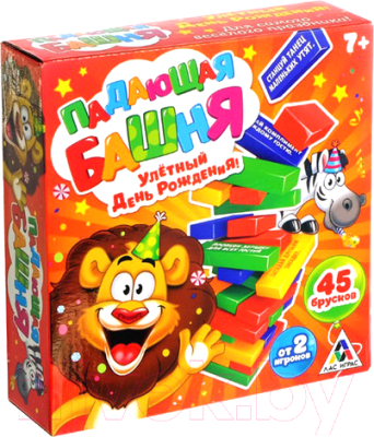 

Настольная игра Лас Играс, Падающая башня. Улётный день рождения / 3440815