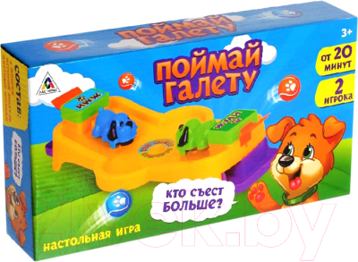 

Настольная игра Лас Играс, Поймай Галету зообильярд / 1299717