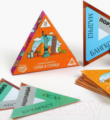 Изображение товара Развивающая игра Лас Играс Хочу все знать. Страна и столица / 172858