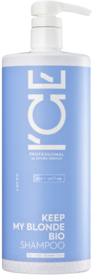 Оттеночный шампунь для волос Ice Professional Blonde Для светлых волос (1л)