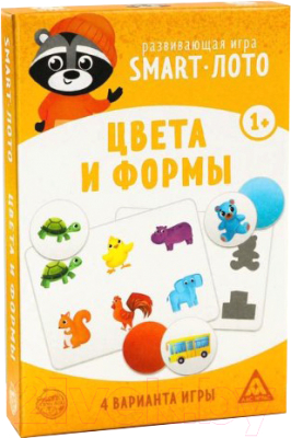 

Развивающая игра Лас Играс, Smart-лото. Цвета и формы / 4851094