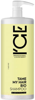 Шампунь для волос Ice Professional Tame Для тусклых и вьющихся волос (1л)