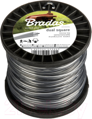 Изображение товара Леска для триммера Bradas Ripper Dual / ZRK20100S (квадрат)