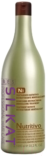 Шампунь для волос BES N1 Silkat Nutritivo питательный для сухих обесцвеченных волос (300мл)