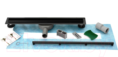 Изображение товара Трап для душа PEA Neo Slim Pro 60 / CB600-70-68 (черный)