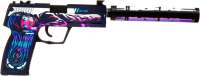 Пистолет игрушечный VozWooden Active USP-S Нео-Нуар / 2002-0402 - 
