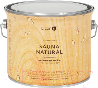 Пропитка для дерева Elcon Sauna Natural (2л)
