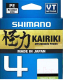Леска плетеная Shimano Kairiki 4 PE 0.315мм / LDM54TE5031515G (150м, зеленый) - 