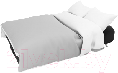 Изображение товара Диван Mio Tesoro Пальма 498 (микровельвет, черный)