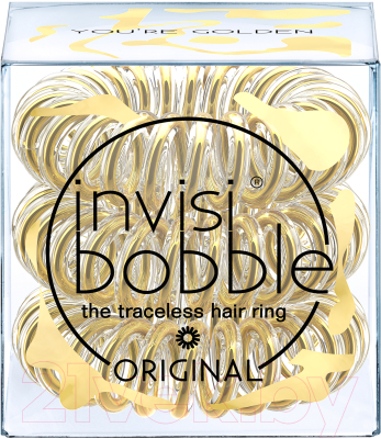 Набор резинок для волос Invisibobble Time To Shine You’re Golden