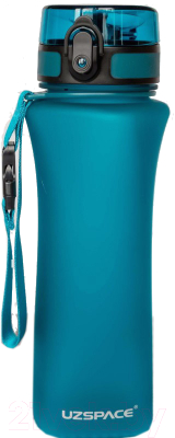 Бутылка для воды UZSpace One Touch Matte / 6028 (700мл, голубой)