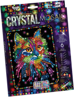 Набор алмазной вышивки Danko Toys Crystal Mosaic Кот / CRM-01-02 - 