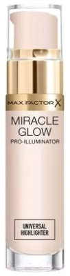 

Хайлайтер Max Factor, Бежевый;золотистый;шампань, Miracle Glow Pro Illuminator Universal Highlighter