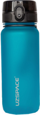 Бутылка для воды UZSpace Colorful Frosted Aurora / 3037 (650мл, синий)