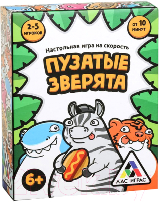 

Настольная игра Лас Играс, Пузатые зверята / 4562083