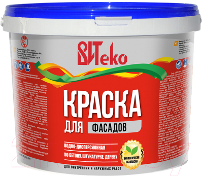 

Краска Вит, Белый, Теко ВАК-25 фасадная