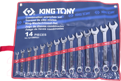 Набор ключей King TONY 1215MR01