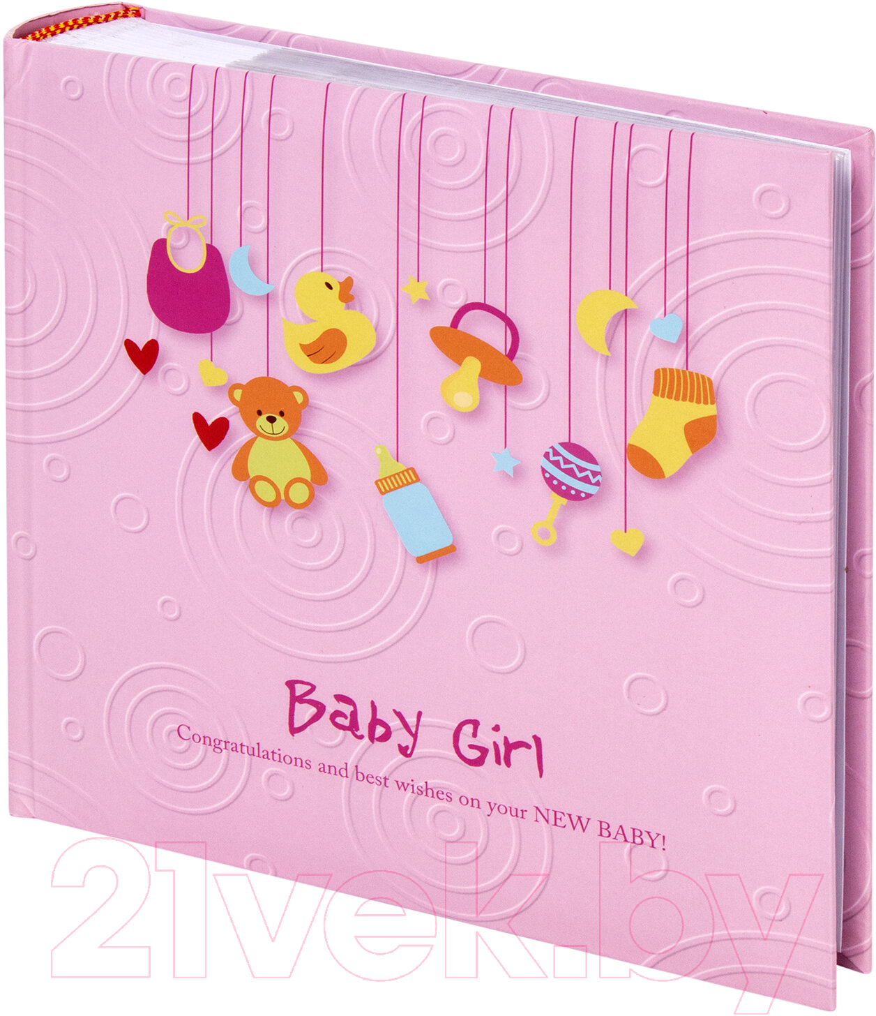 Фотоальбом Brauberg Baby Girl / 391143