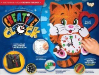 

Набор для творчества Danko Toys, Creative Clock Котенок / CC-01-01