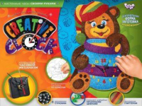 

Набор для творчества Danko Toys, Creative Clock. Медвежонок / CC-01-05