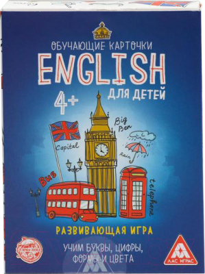 

Настольная игра Лас Играс, English для детей / 1320758