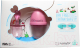 Набор столовых приборов для кормления YummyMia Мишка / B6 (розовый) - 