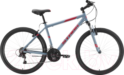 Велосипед STARK Outpost 26.1 V 2021 (16, серый/красный)
