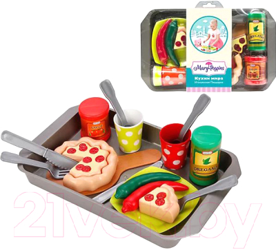 Набор игрушечной посуды Mary Poppins Итальянская пиццерия / 453140