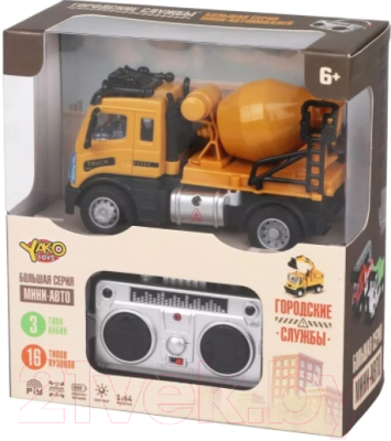 

Радиоуправляемая игрушка Наша игрушка, Бетоновоз / M0624-15B